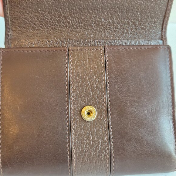 EUC & HTF Vintage Coach Bridle Collection Compact Clutch Wallet (#6497) in Mahog - Picture 5 of 12